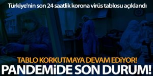 Son 24 saatte korona virüsten 185 kişi hayatını kaybetti