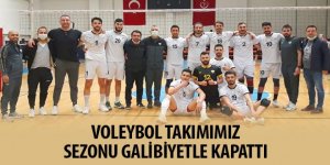 Voleybol Takımımız Sezonu Galibiyetle Kapattı