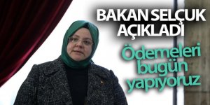 'Kısa çalışma ve işsizlik ödeneği ödemelerini bugün yapıyoruz'