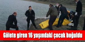 Konya'da gölete giren 16 yaşındaki çocuk boğuldu