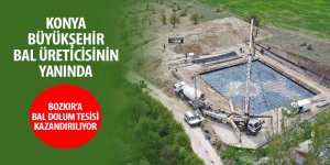 Konya Büyükşehir Bal Üreticisinin Yanında