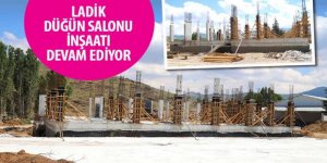 Ladik Düğün Salonu İnşaatı Devam Ediyor