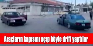 Drift yapan sürücülerin ehliyetine el koyuldu, 15 bin lira ceza kesildi