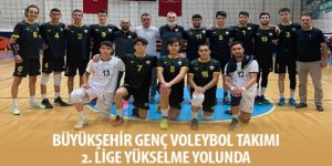 Büyükşehir Genç Voleybol Takımı 2. Lige Yükselme Yolunda