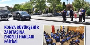 Konya Büyükşehir Zabıtasına Engelli Hakları Eğitimi