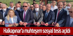 Halkapınar, ‘’Saybaşı Şehit Yüzbaşı Ercan Solak tesisleri hizmete açıldı