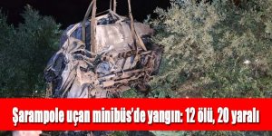 Mültecileri taşıyan minibüs kaza yaptı: 12 ölü, 20 yaralı