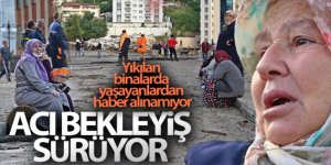 Kastamonu'da acı bekleyiş sürüyor