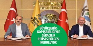 Büyükşehir-KOP İşbirliğiyle Seracılık İhtisas Bölgesi Kuruluyor