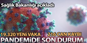 Son 24 saatte korona virüsten 216 kişi hayatını kaybetti