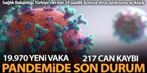 Sağlık Bakanlığı, Türkiye'nin son 24 saatlik korona virüs tablosunu açıkladı