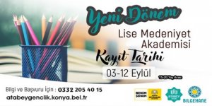 Lise Medeniyet Akademisi Kayıtları Başladı