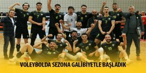 Voleybolda Sezona Galibiyetle Başladık