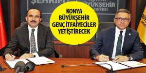 Konya Büyükşehir Genç İtfaiyeciler Yetiştirecek