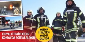 Konya İtfaiyesi Model Oluyor