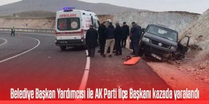 Belediye Başkan Yardımcısı ile AK Parti İlçe Başkanı kazada yaralandı