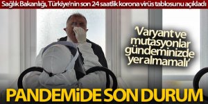 Son 24 saatte korona virüsten 201 kişi hayatını kaybetti.