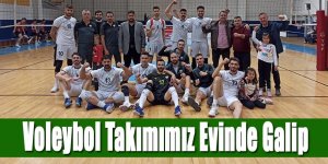 Voleybol Takımımız Evinde Galip