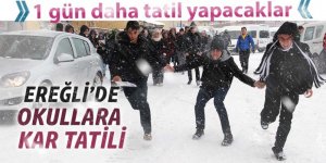 EREĞLİ’DE OKULLAR YARINDA TATİL