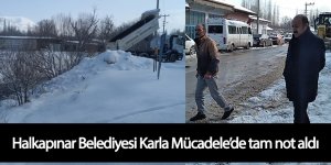 Halkapınar'da Yağan 'Kar' İvriz Baraj Gölüne Taşındı