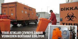 Tıbbi Atıklar Çevreye Zarar Vermeden Bertaraf Ediliyor