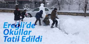 Ereğli’de yarın okullar tatil