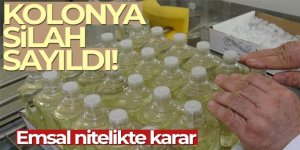 Yargıtay kolonyayı silah saydı