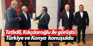 Tatlıdil, CHP Genel Başkanı Kemal Kılıçdaroğlu ile Görüştü