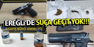 Ereğli polisinden başarılı çalışmalar