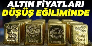 Altın fiyatlarında düşüş!