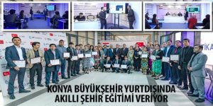 Konya Büyükşehir Yurtdışında Akıllı Şehir Eğitimi Veriyor