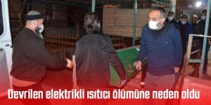 Devrilen elektrikli ısıtıcı ölümüne neden oldu