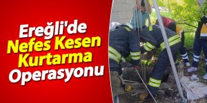 Ereğli'de Nefes Kesen Kurtarma Operasyonu