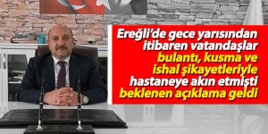Ereğli'de hasta sayısında normalin üzerinde artış