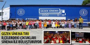 “Gezen Sinema Tırı” İlçelerdeki Çocukları Sinema İle Buluşturuyor