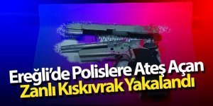 Ereğli’de Polise silahla ateş eden şahıs yakalandı