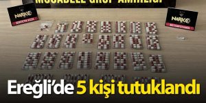 Ereğli Narkotik Polisi’nin düzenlediği operasyonda; 5 kişi tutuklandı