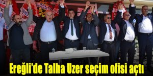 Ereğli’de Talha Uzer seçim ofisi açtı