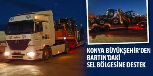 Konya Büyükşehir’den Bartın’daki Sel Bölgesine Destek