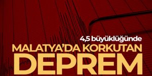 Malatya'da korkutan deprem!