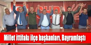 Millet ittifakı Ereğli ilçe başkanları bayramlaştı