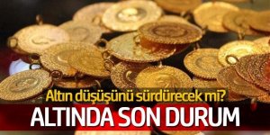 Altın fiyatlarında sürpriz