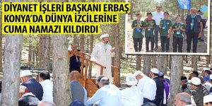 Diyanet İşleri Başkanı Erbaş Konya’da Dünya İzcilerine Cuma Namazı Kıldırdı