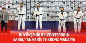 Büyükşehir Belediyesporlu Saraç’tan Paris’te Bronz Madalya