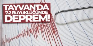 Tayvan'da 7.2 büyüklüğünde deprem!