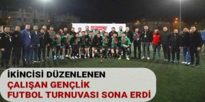 İkincisi Düzenlenen Çalışan Gençlik Futbol Turnuvası Sona Erdi