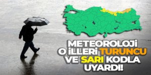 Meteoroloji uyardı! Sağanak yağış geliyor