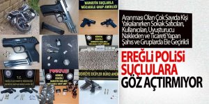 Ereğli Polisi Suçlulara Göz Açtırmıyor