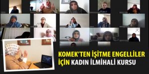 KOMEK’ten İşitme Engelliler İçin Kadın İlmihali Kursu