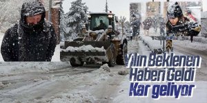 Meteoroloji uyardı, kar geliyor!